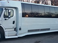 45 pass White VIP Executive Coach Bus - x