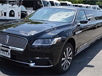 8-10 pass NEW Black Lincoln Continental Limousine - amer